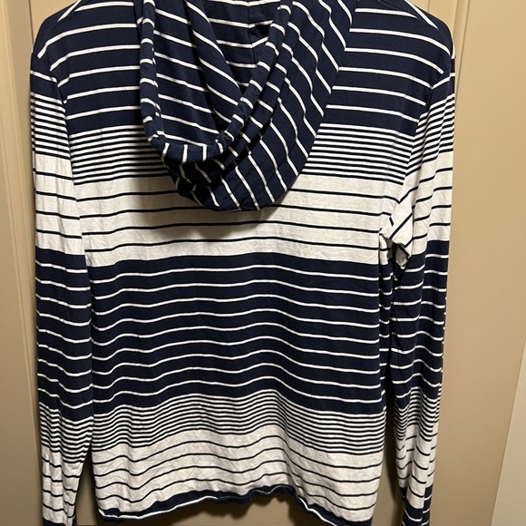 Polo Ralph Lauren Lightweight Striped Hooded Top XS - Picture 2 of 4